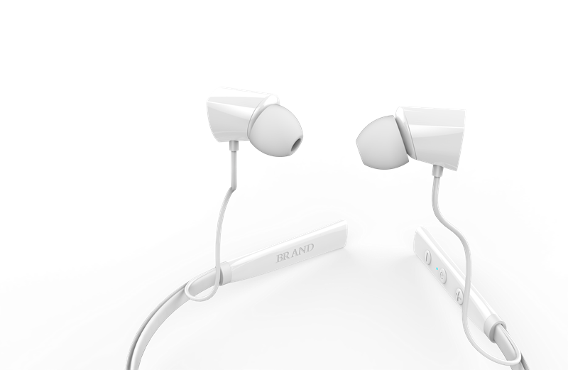 掛脖式藍(lán)牙耳機(jī)產(chǎn)品外觀設(shè)計(jì)，智能電子產(chǎn)品設(shè)計(jì)案例